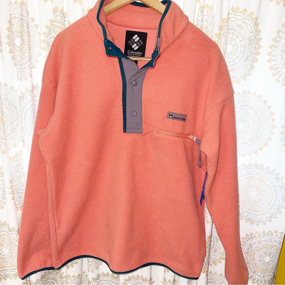 Columbia Helvetia Half Snap Fleece NWT
